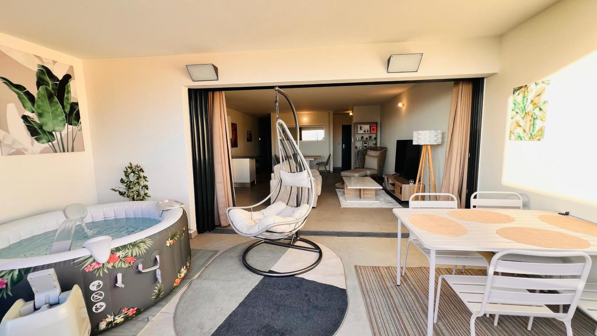 Petite ÎleLe Reve Bleu Grand Anseアパートメント エクステリア 写真